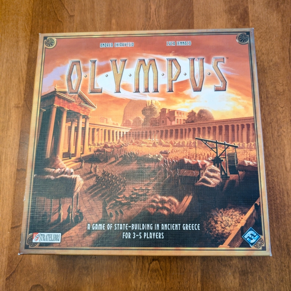 Olympus Board Game | Strategy Game | Adult Gamer Owned | Complete
